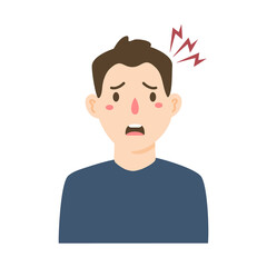 young people emotions illustration design