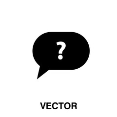  Speech bubble question icon, on white background for your web site design, logo, app,.eps