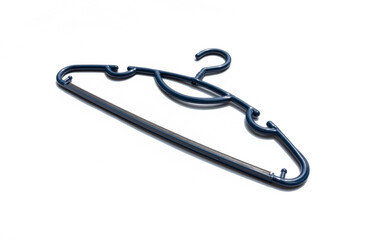 Clothes hanger on white background. After edits.