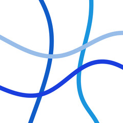 Blue Graphic Grid Lines Background 