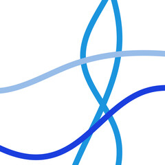 Blue Graphic Grid Lines Background 