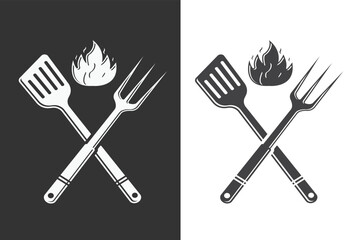 
Fork Fire Vector, Cooking Fork Silhouette, Restaurant Equipment, Cooking Equipment, Clip Art, Utensil, Silhouette, illustration
