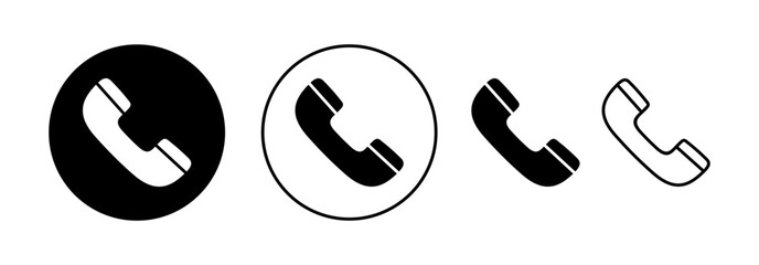 Call icon vector for web and mobile app. telephone sign and symbol. phone icon. contact us