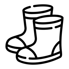 boots Line Icon