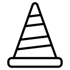 traffic cone icon