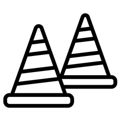 traffic cone icon