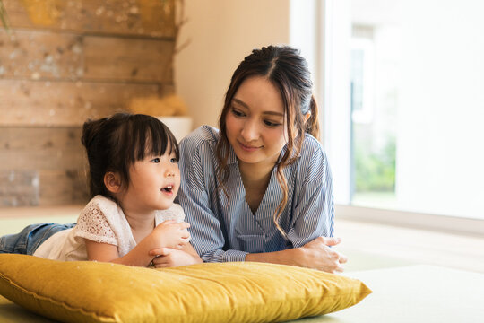 母娘のポートレート