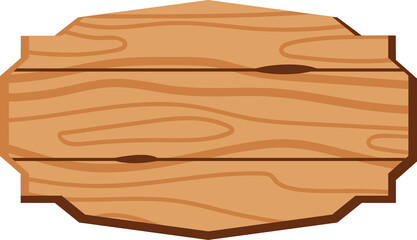 wooden rustic signboard element design