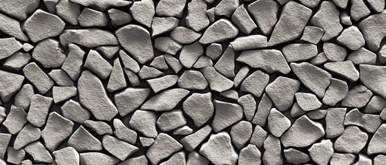 seamless stone pattern background, generative ai