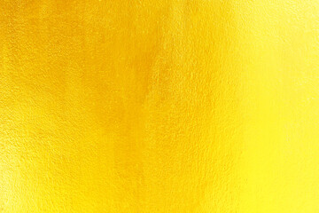 Gold paint on cement wall texture