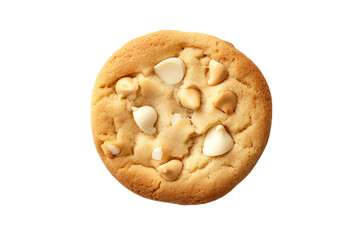 A white chocolate macadamia nut cookie

