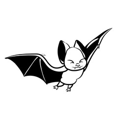 bat cartoon vector