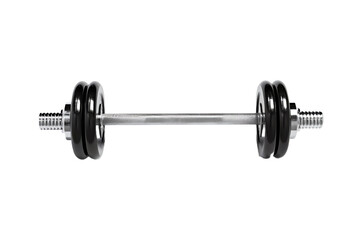 Barbell, isolated white background
