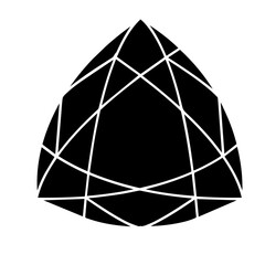 diamond icon vector