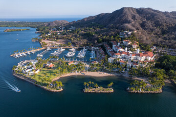 Huge hotel and seaport at isla navidad, colimilla colima jalisco mexico, Barra de Navidad beach...