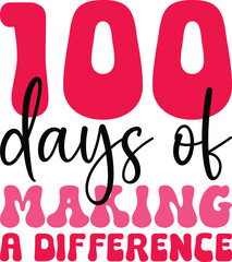 100 days of school svg