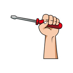 Labor Hand Illustration