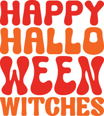 Halloween retro svg bundle