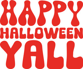 Halloween retro svg bundle