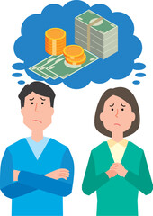 お金について考える夫婦