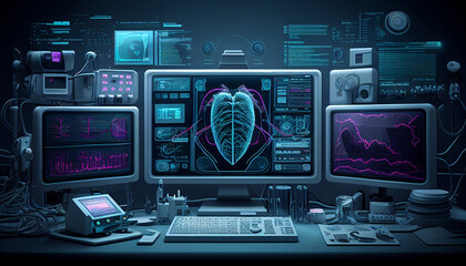 healthcare technology background 