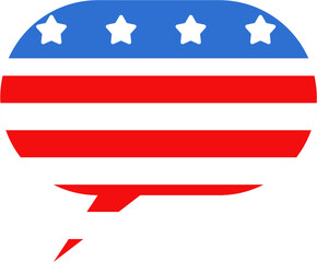 Independence Day USA text box