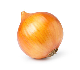 onion isolated on white