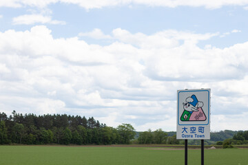 カントリーサイン大空町