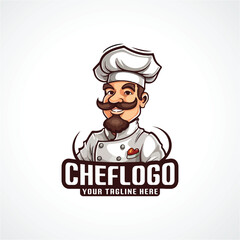 Chef Mascot Logo Design Cook Mascot Logo Design Cook Logo Design Chef Logo Design 