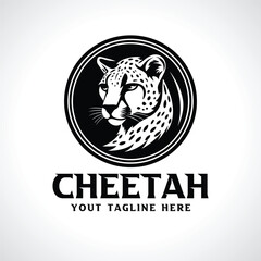 Cheetah Logo Design Minimal Modern Cheetah Logo Design 