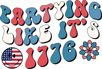 4th of July PNG Sublimation 