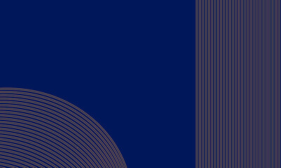 Blue background with lines abstract pattern design.