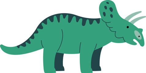 Triceratops Dinosaur Standing