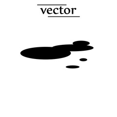 Spill icon, vector illustration on white background..eps