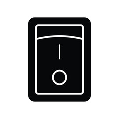switch button icon vector design template in white background