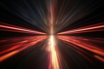 抽象的な光のスピードの動き、ジェネレーティブ、AI