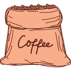 illustration of a Coffee Retro