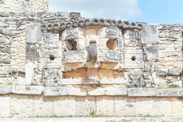 Mayapan, the last of the great Mayan cities, was built as a smaller copy of nearby Chichen Itza,...