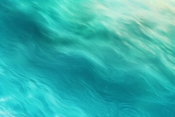Obraz premium Frosted glass texture, summer seaside, mint color. AI generative