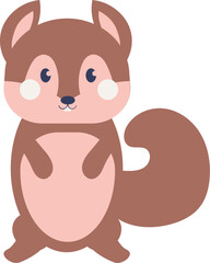 Animal Character Squirrel