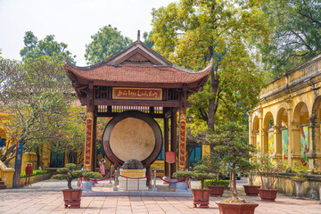 Kinh Thien palace. They were constructed in 1467, during the reign of King Le Thanh Tong, historic...