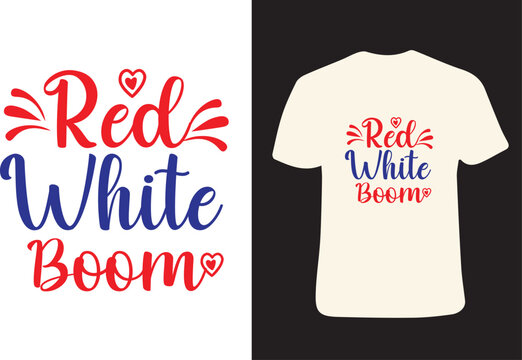Happy 4th of July Independence Day USA - blue background vector T shirt design,4th of July abstract flag Statue of Liberty blue white red T shirt design