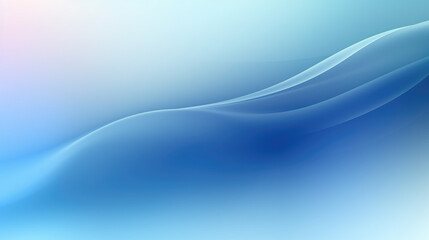 Obraz premium Azure Waves: Abstract Blue Background with Curved Pattern Generative AI
