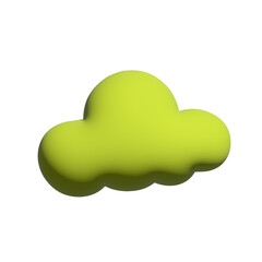 cloud 3d computing concept