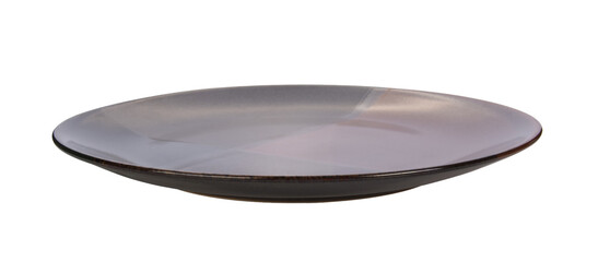 ceramic plate on transparent png