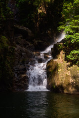 waterfall in the forest.waterfall in Namtok Phlio National Park, Chanthaburi, Thailand