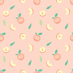 peach seamless background