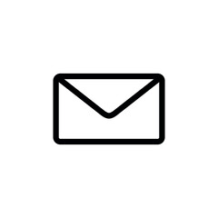 Trendy Envelope Icon Vector Template