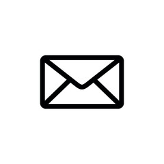 Trendy Envelope Icon Vector Template