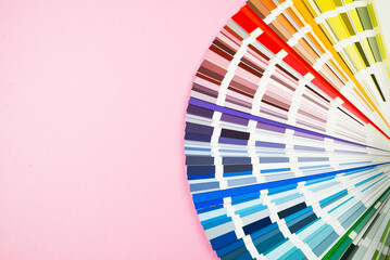 Catalog of color samples.